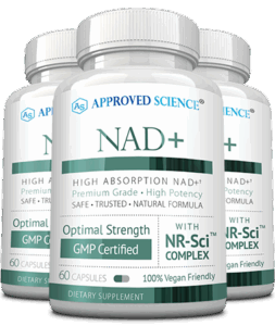 bottle image of Approved Science NAD+ Booster